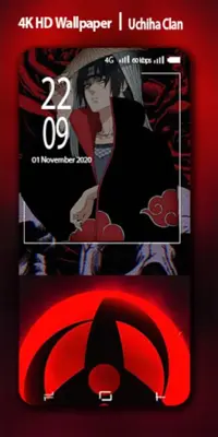 Wallpaper Uchiha Legends Pack android App screenshot 1